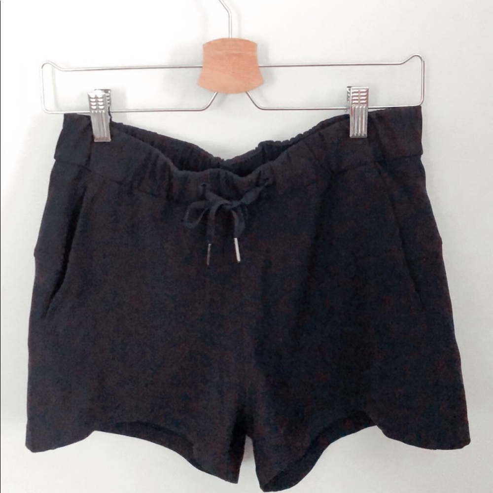 Lululemon Black athletic shorts! Size 6